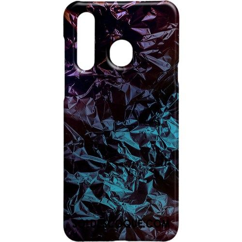 Coque Samsung Galaxy A8s Protection Métal Délavé En Daim Étui Vent Pas Cher