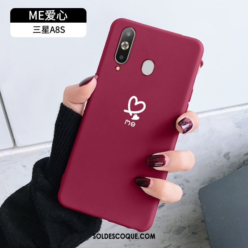 Coque Samsung Galaxy A8s Silicone Fluide Doux Nouveau Marque De Tendance Créatif Soldes