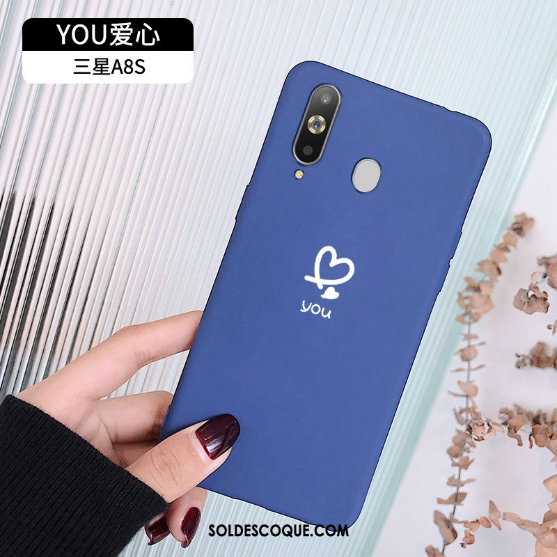 Coque Samsung Galaxy A8s Silicone Fluide Doux Nouveau Marque De Tendance Créatif Soldes