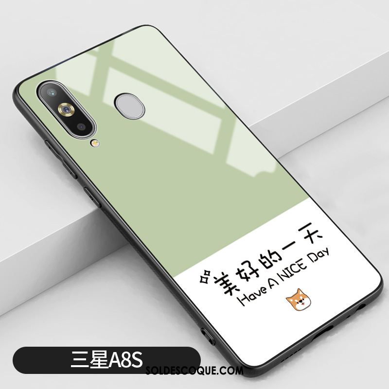 Coque Samsung Galaxy A8s Tout Compris Étui Protection Amoureux Verre Pas Cher