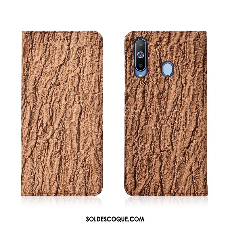 Coque Samsung Galaxy A8s Téléphone Portable Nouveau Arbres Fluide Doux Clamshell Housse En Ligne