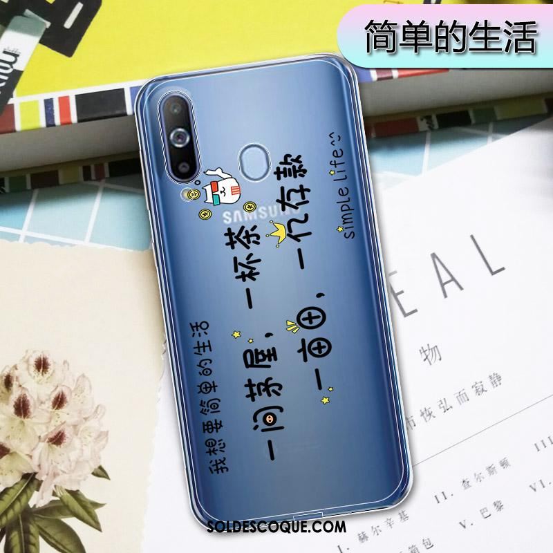Coque Samsung Galaxy A8s Téléphone Portable Ornements Suspendus Transparent Étoile Incassable Soldes