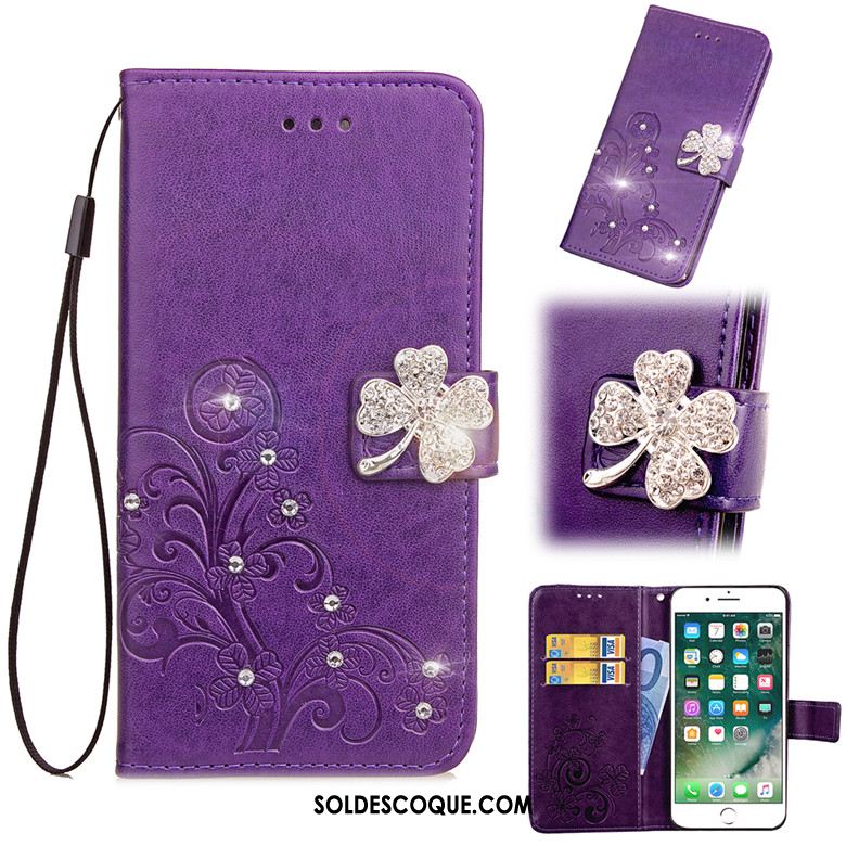 Coque Samsung Galaxy A8s Téléphone Portable Violet Étui Incassable Étoile Housse Soldes
