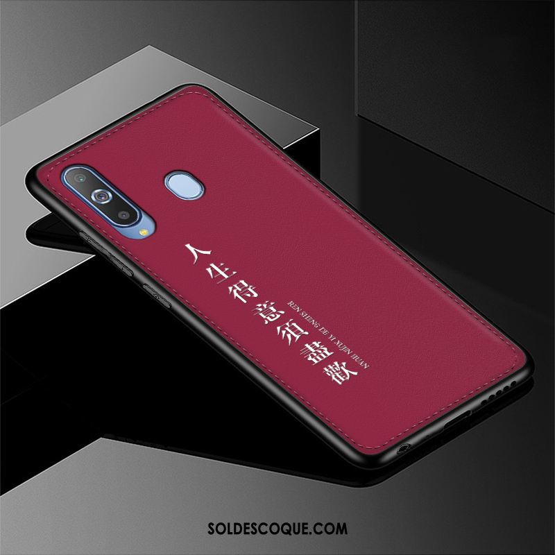 Coque Samsung Galaxy A8s Étoile Créatif Étui Cuir Gaufrage Soldes