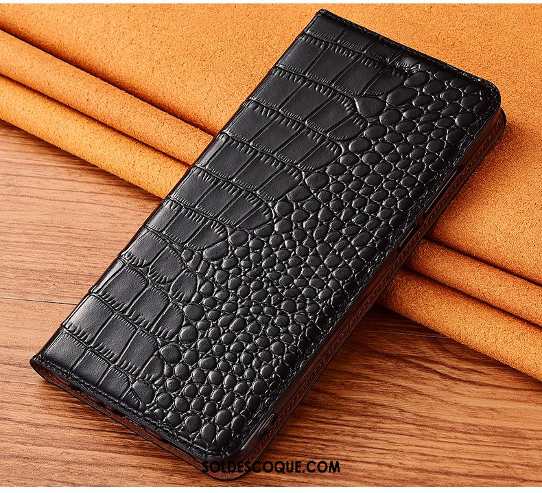 Coque Samsung Galaxy A9 2018 Crocodile Fluide Doux Protection Nouveau Cuir Véritable France