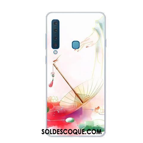 Coque Samsung Galaxy A9 2018 Dessin Animé Rose Étui Étoile Téléphone Portable Soldes