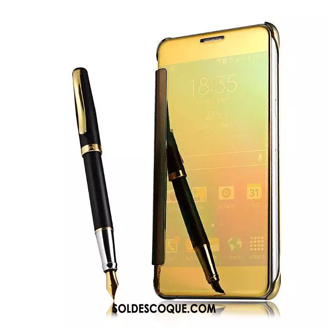 Coque Samsung Galaxy A9 2018 Dormance Miroir Téléphone Portable Étoile Étui Soldes