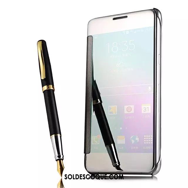 Coque Samsung Galaxy A9 2018 Dormance Miroir Téléphone Portable Étoile Étui Soldes