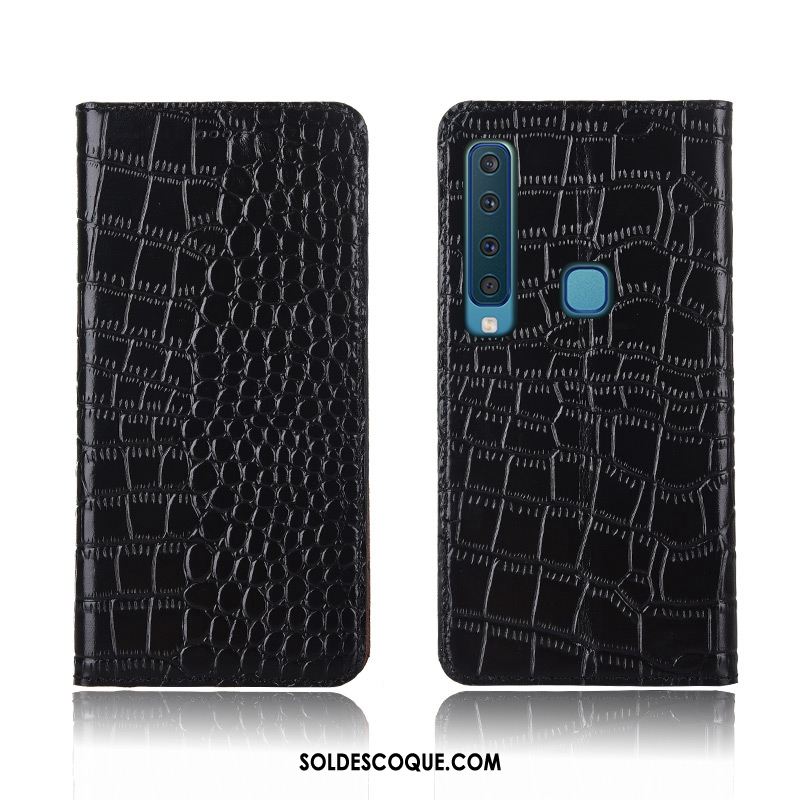 Coque Samsung Galaxy A9 2018 Fluide Doux Étoile Étui En Cuir Tout Compris Incassable En Vente