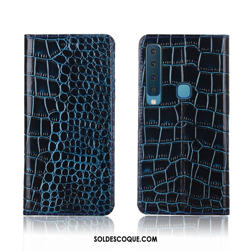 Coque Samsung Galaxy A9 2018 Fluide Doux Étoile Étui En Cuir Tout Compris Incassable En Vente