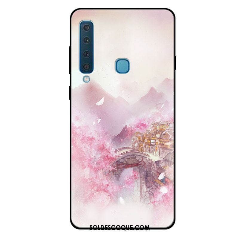 Coque Samsung Galaxy A9 2018 Incassable Tout Compris Fluide Doux Silicone Téléphone Portable Housse Soldes