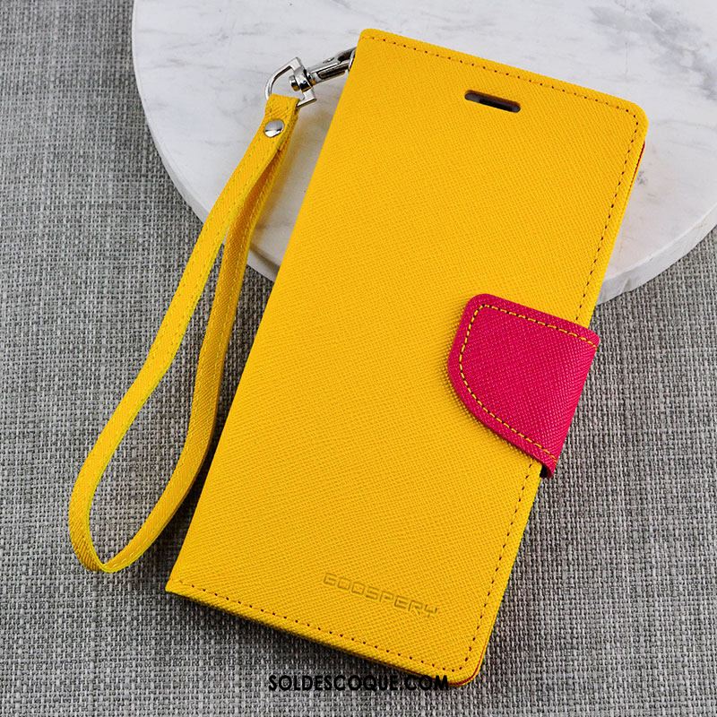 Coque Samsung Galaxy A9 2018 Silicone Jaune Téléphone Portable Étoile Étui En Cuir Soldes