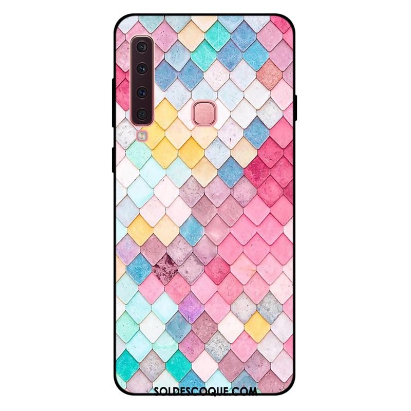 Coque Samsung Galaxy A9 2018 Silicone Étoile Tout Compris Fluide Doux Protection Pas Cher