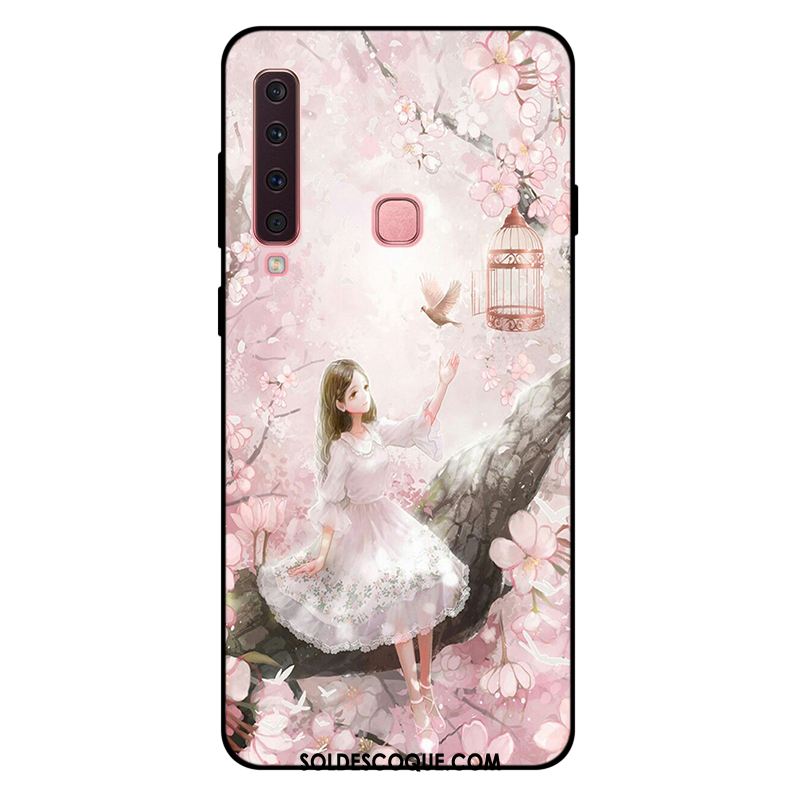 Coque Samsung Galaxy A9 2018 Silicone Étoile Tout Compris Fluide Doux Protection Pas Cher