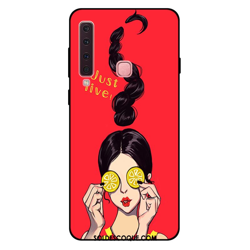 Coque Samsung Galaxy A9 2018 Silicone Étoile Tout Compris Fluide Doux Protection Pas Cher