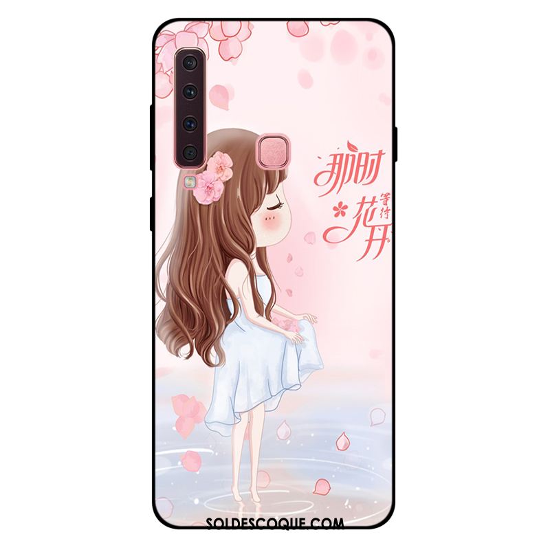 Coque Samsung Galaxy A9 2018 Silicone Étoile Tout Compris Fluide Doux Protection Pas Cher