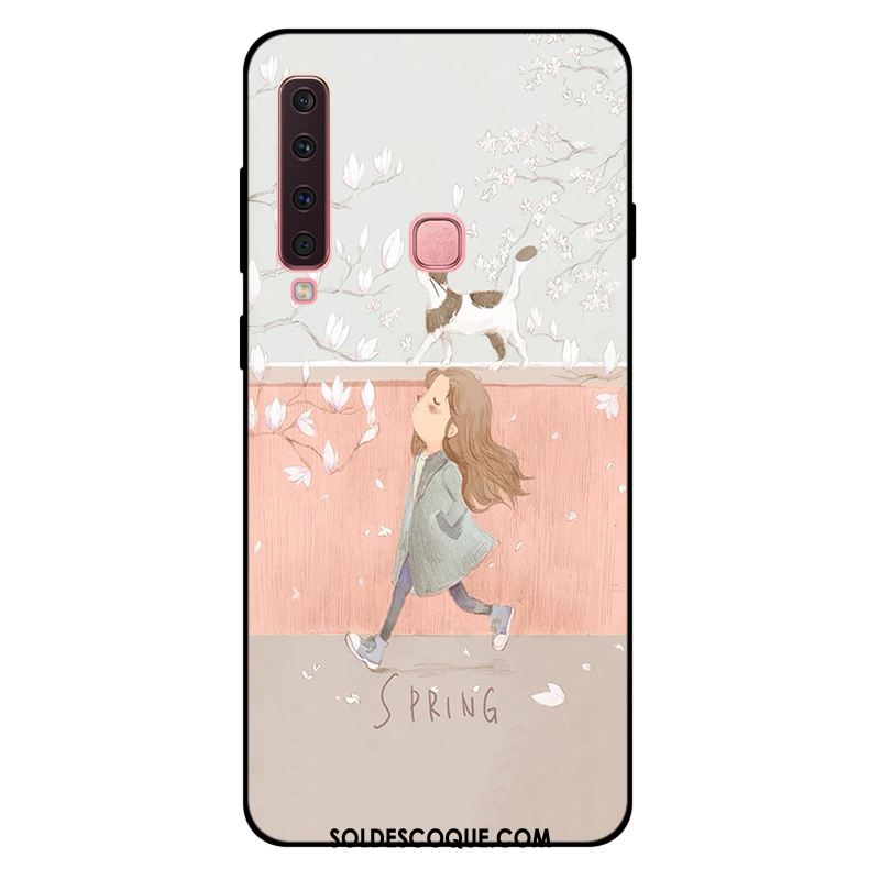 Coque Samsung Galaxy A9 2018 Silicone Étoile Tout Compris Fluide Doux Protection Pas Cher