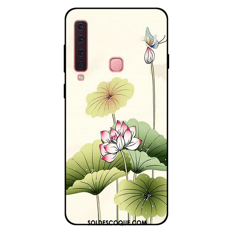 Coque Samsung Galaxy A9 2018 Silicone Étoile Tout Compris Fluide Doux Protection Pas Cher