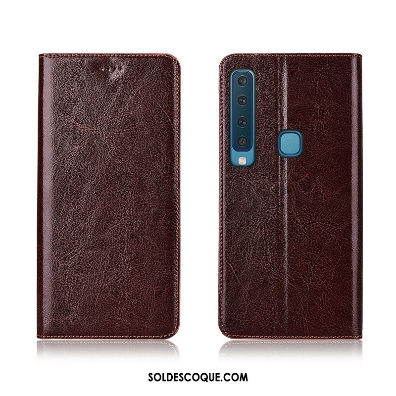 Coque Samsung Galaxy A9 2018 Tout Compris Étui Téléphone Portable Incassable Modèle Fleurie Soldes