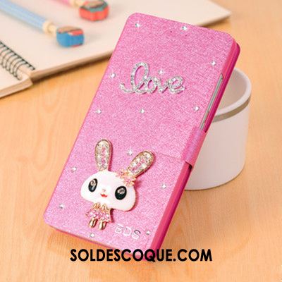 Coque Samsung Galaxy A9 2018 Téléphone Portable Lapin Étui Rose Transparent Housse En Ligne