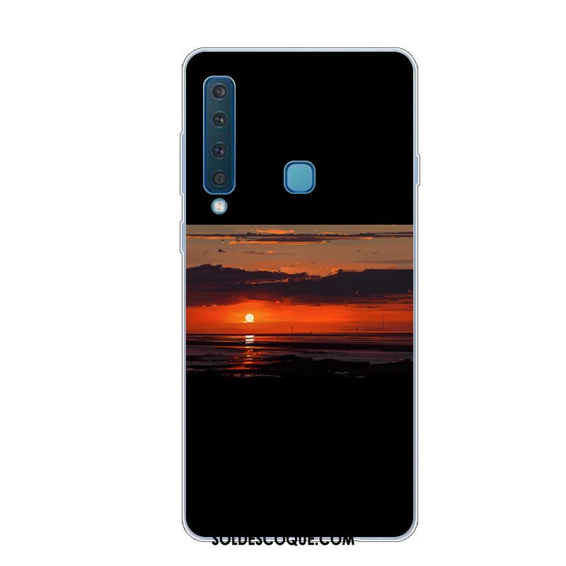 Coque Samsung Galaxy A9 2018 Téléphone Portable Personnalité Créatif Fluide Doux Clair En Vente