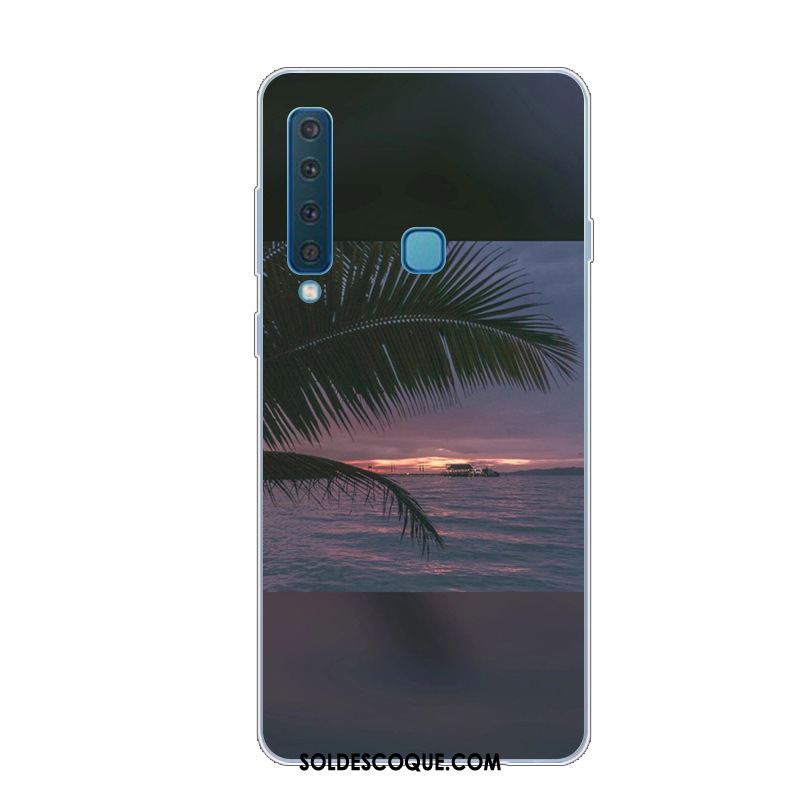 Coque Samsung Galaxy A9 2018 Téléphone Portable Personnalité Créatif Fluide Doux Clair En Vente