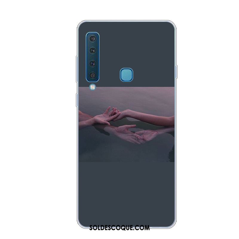 Coque Samsung Galaxy A9 2018 Téléphone Portable Personnalité Créatif Fluide Doux Clair En Vente