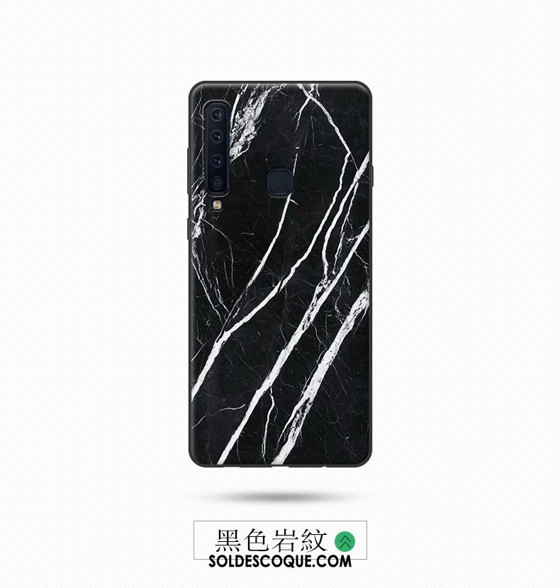 Coque Samsung Galaxy A9 2018 Étui Protection Étoile Incassable Délavé En Daim Pas Cher