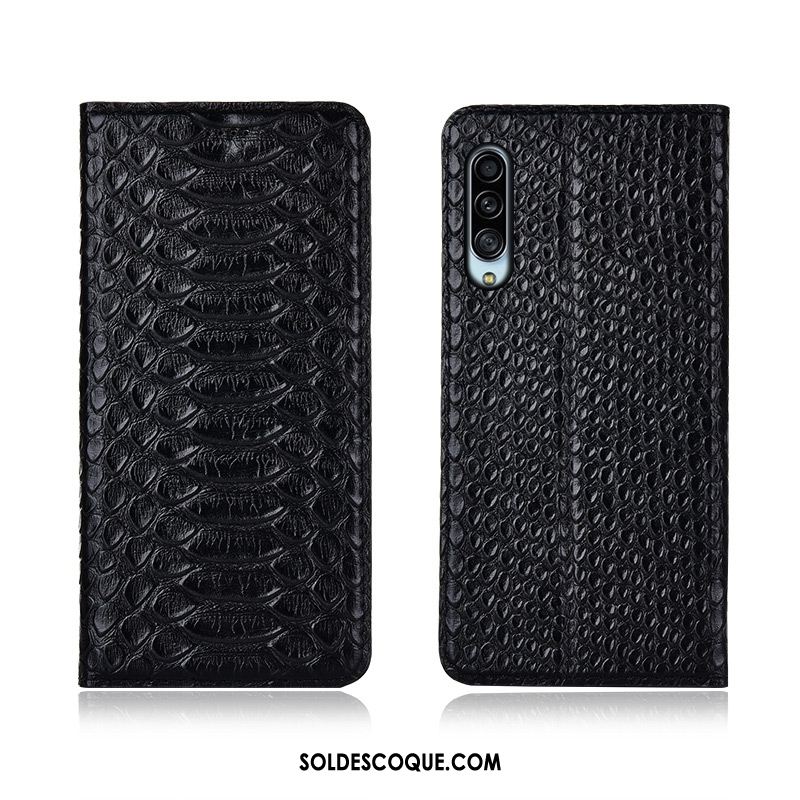 Coque Samsung Galaxy A90 5g Cuir Véritable Tout Compris Marque De Tendance Fluide Doux Silicone Housse En Vente