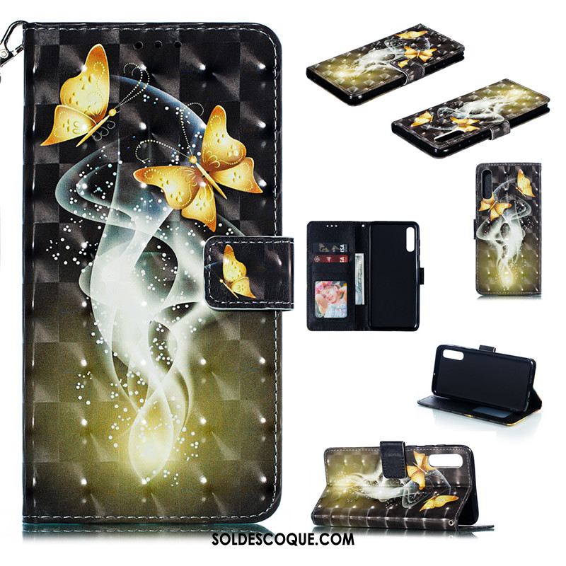 Coque Samsung Galaxy A90 5g Dessin Animé Protection Téléphone Portable Clamshell Fluide Doux Soldes