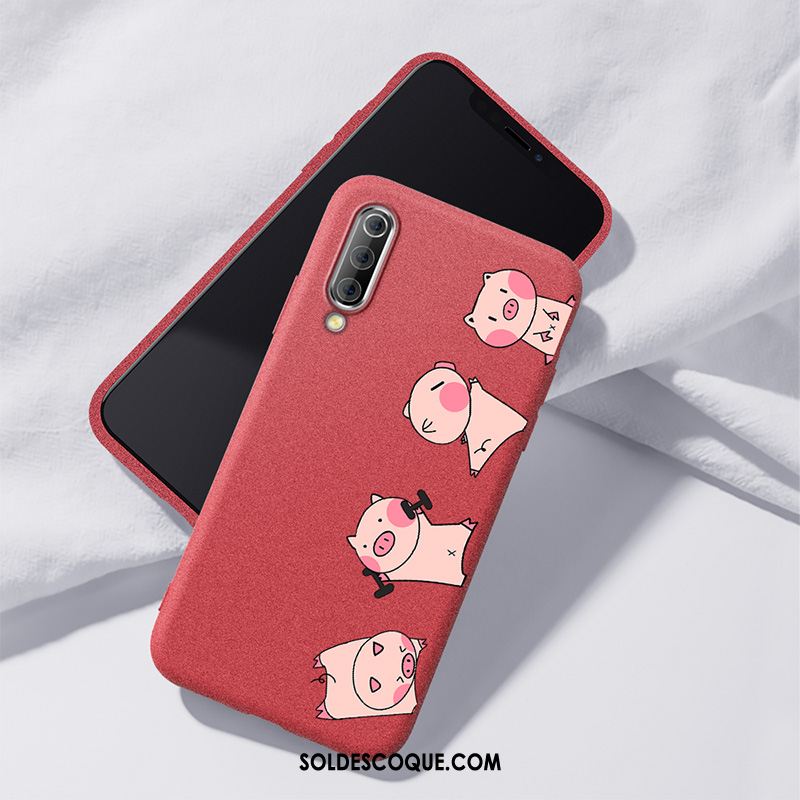 Coque Samsung Galaxy A90 5g Net Rouge Téléphone Portable Personnalité Dessin Animé Protection Pas Cher