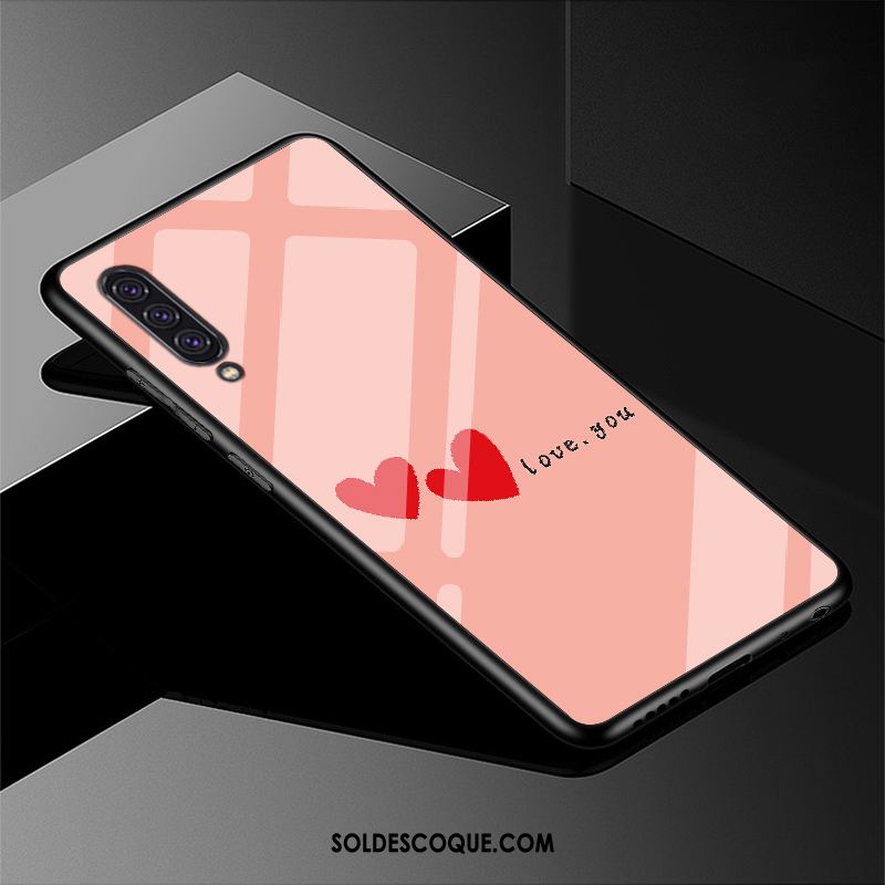 Coque Samsung Galaxy A90 5g Silicone Délavé En Daim Verre Rouge Téléphone Portable Housse Soldes