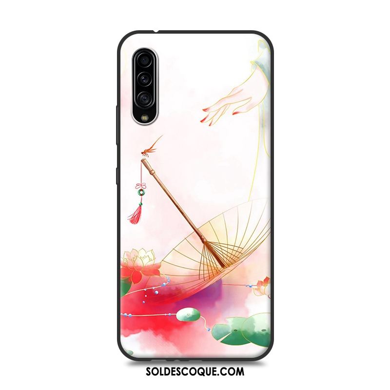 Coque Samsung Galaxy A90 5g Tout Compris Blanc Incassable Vent Téléphone Portable Soldes