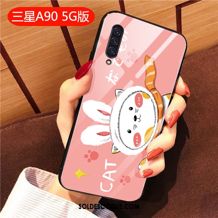 Coque Samsung Galaxy A90 5g Tout Compris Incassable Téléphone Portable Créatif Charmant Pas Cher