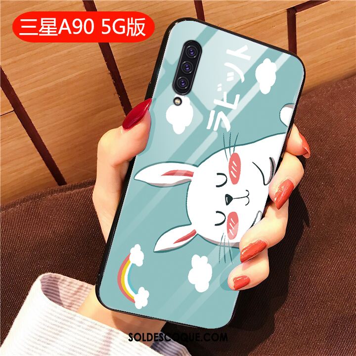 Coque Samsung Galaxy A90 5g Tout Compris Incassable Téléphone Portable Créatif Charmant Pas Cher