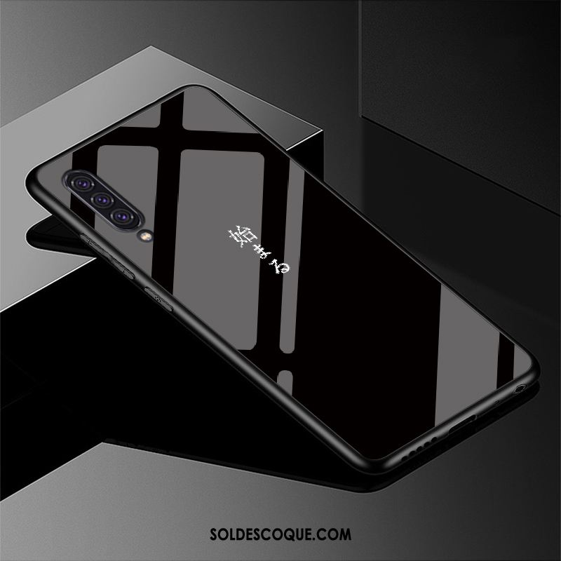 Coque Samsung Galaxy A90 5g Tout Compris Simple Noir Silicone Étoile Pas Cher