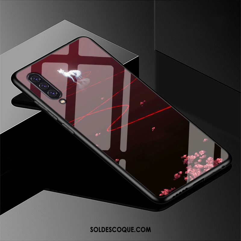 Coque Samsung Galaxy A90 5g Étoile Tendance Personnalisé Rouge Créatif En Ligne