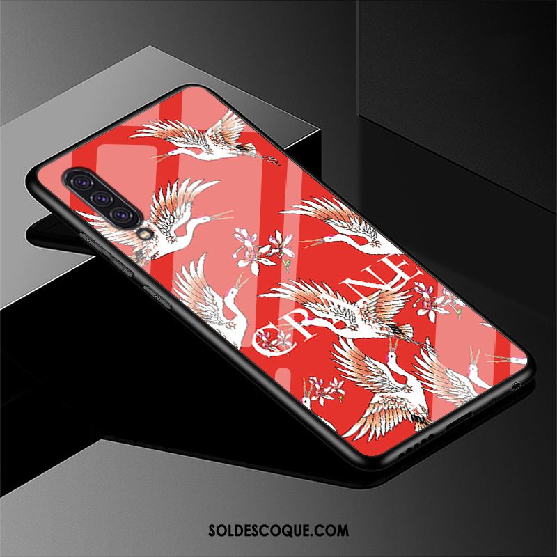 Coque Samsung Galaxy A90 5g Étoile Tendance Personnalisé Rouge Créatif En Ligne