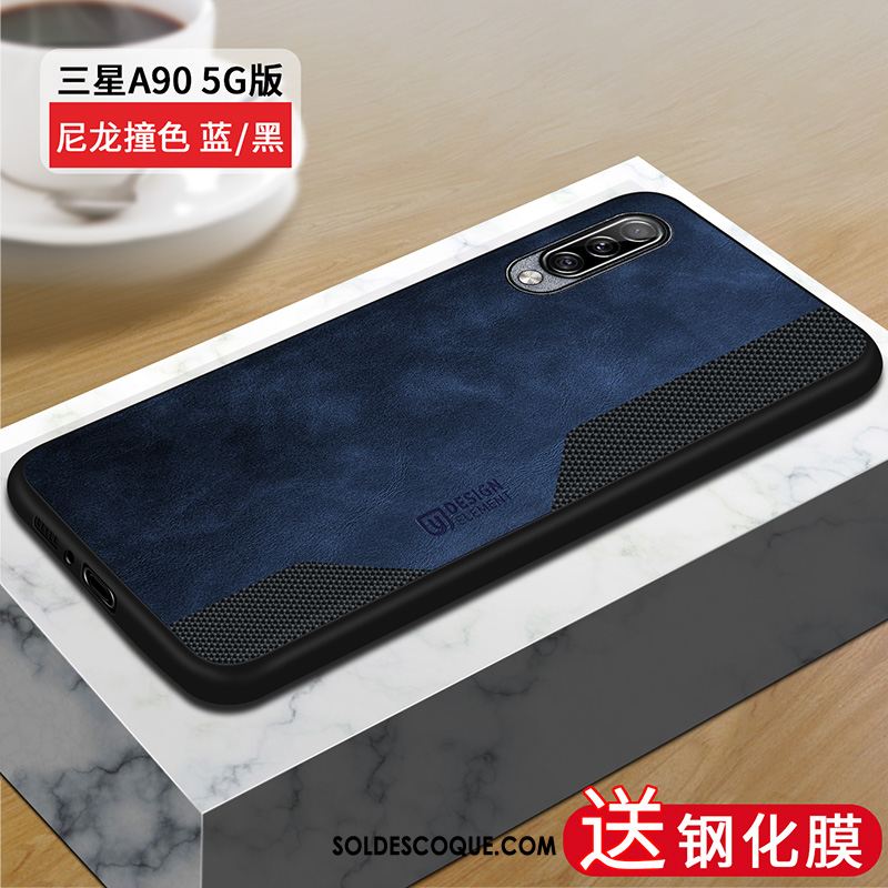 Coque Samsung Galaxy A90 5g Étoile Tout Compris Incassable Étui Rouge Soldes