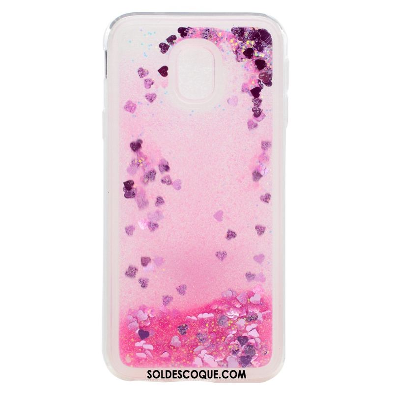 Coque Samsung Galaxy J3 2017 Protection Téléphone Portable Quicksand Tout Compris Étui Soldes