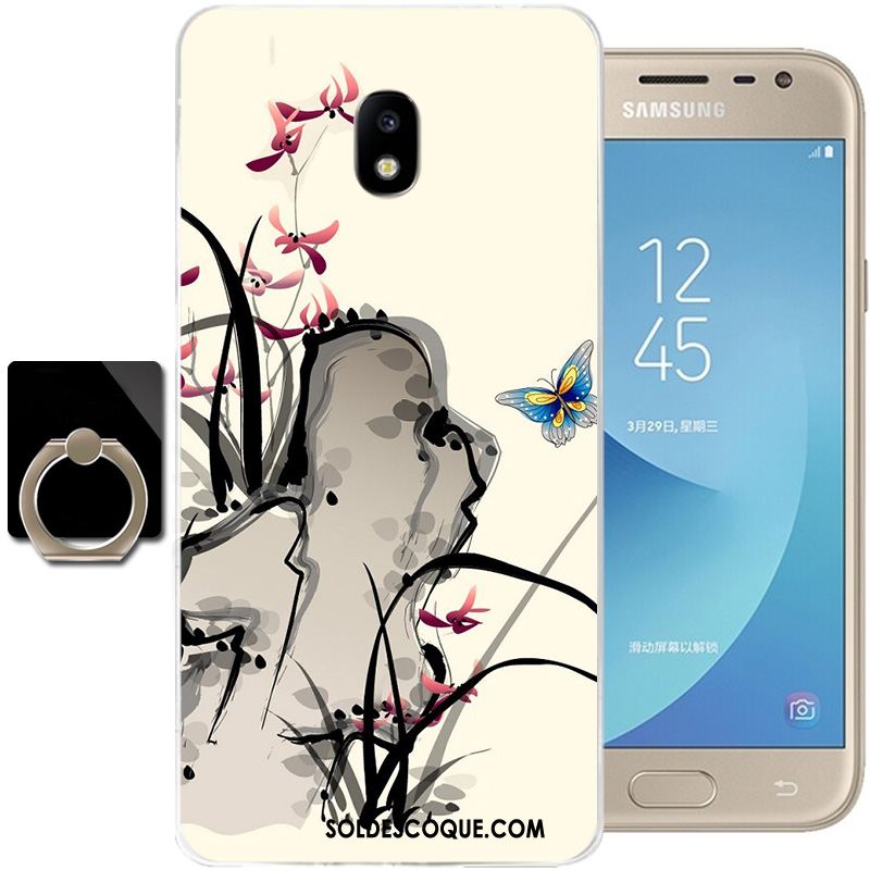 Coque Samsung Galaxy J3 2017 Silicone Étoile Tout Compris Protection Téléphone Portable Housse Pas Cher