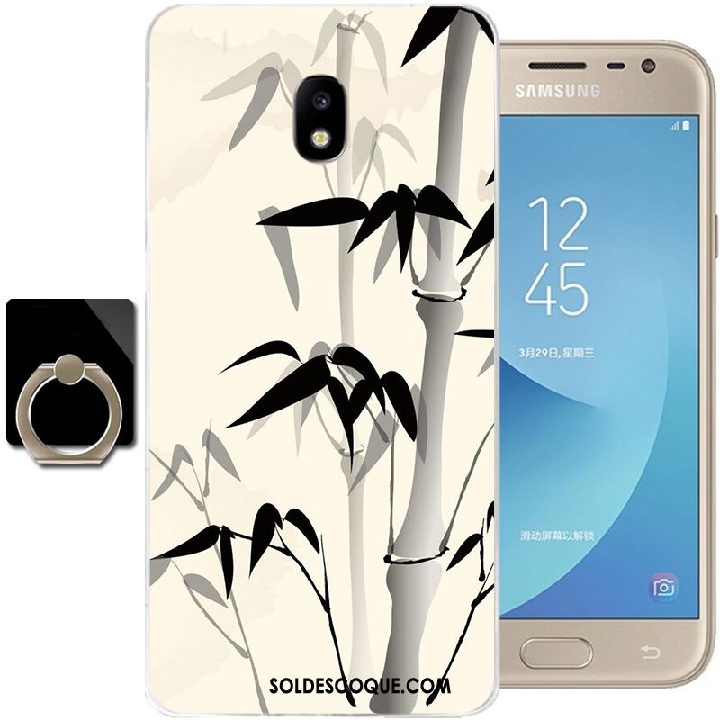 Coque Samsung Galaxy J3 2017 Silicone Étoile Tout Compris Protection Téléphone Portable Housse Pas Cher