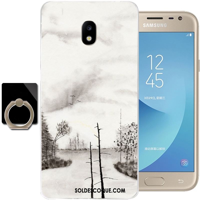 Coque Samsung Galaxy J3 2017 Silicone Étoile Tout Compris Protection Téléphone Portable Housse Pas Cher