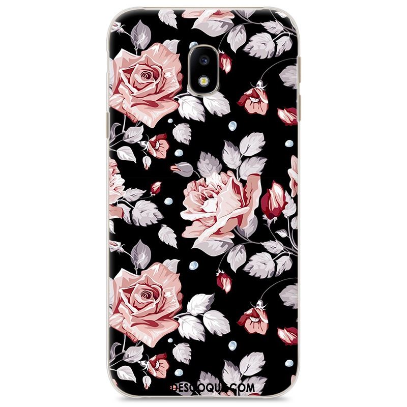 Coque Samsung Galaxy J3 2017 Téléphone Portable Tendance Rose Difficile Protection Pas Cher