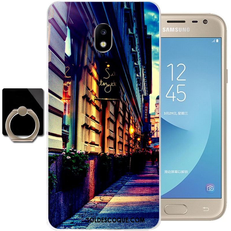 Coque Samsung Galaxy J3 2017 Étoile Incassable Étui Vert Protection En Vente