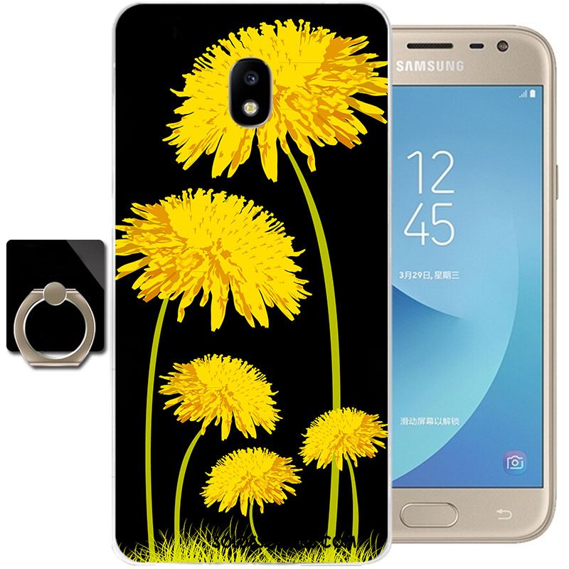 Coque Samsung Galaxy J3 2017 Étui Tout Compris Protection Fluide Doux Étoile Pas Cher