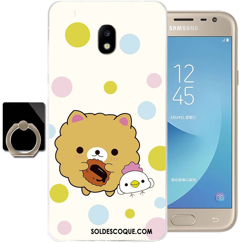 Coque Samsung Galaxy J3 2017 Étui Tout Compris Protection Fluide Doux Étoile Pas Cher