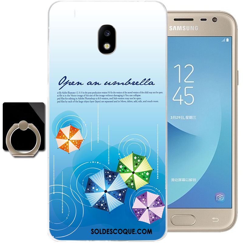 Coque Samsung Galaxy J3 2017 Étui Tout Compris Protection Fluide Doux Étoile Pas Cher