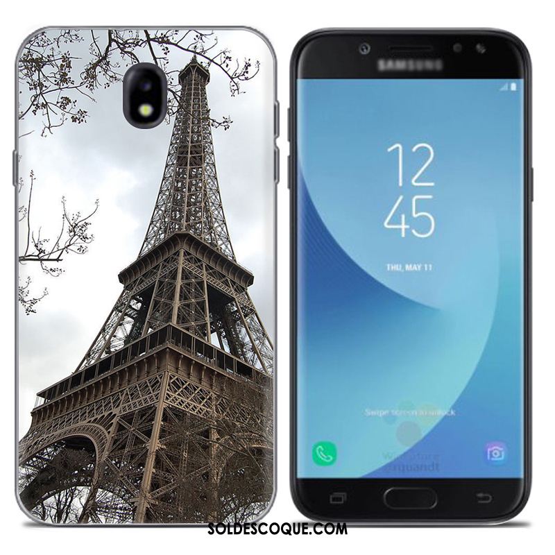 Coque Samsung Galaxy J5 2017 Europe Fluide Doux Nouveau Multicolore Étoile Housse Pas Cher