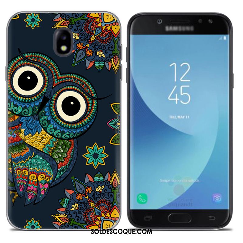 Coque Samsung Galaxy J5 2017 Europe Fluide Doux Nouveau Multicolore Étoile Housse Pas Cher